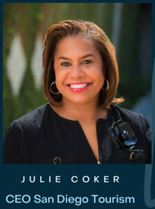 Julie Coker, CEO and president of San Diego Tourism
